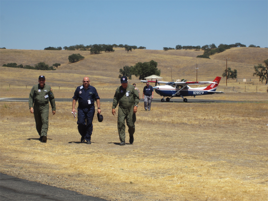 Civil Air Patrol Sortie at Camp Roberts